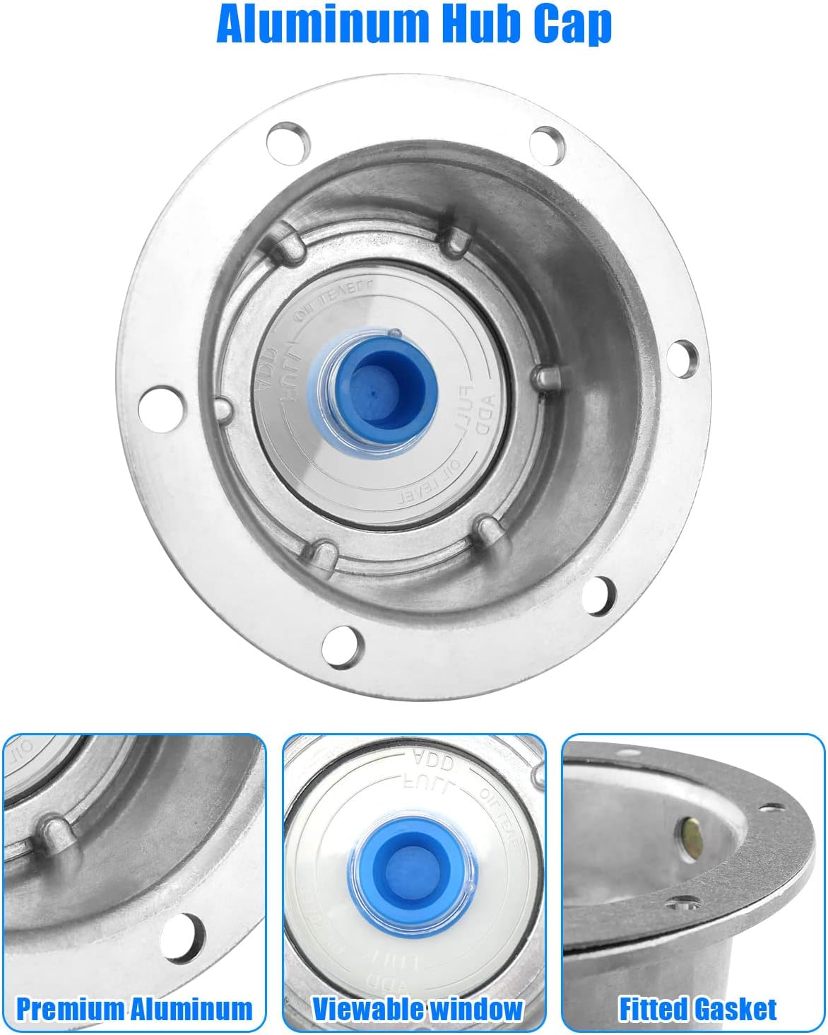 Hub Cap and Gasket (Replacement for 343-4009)