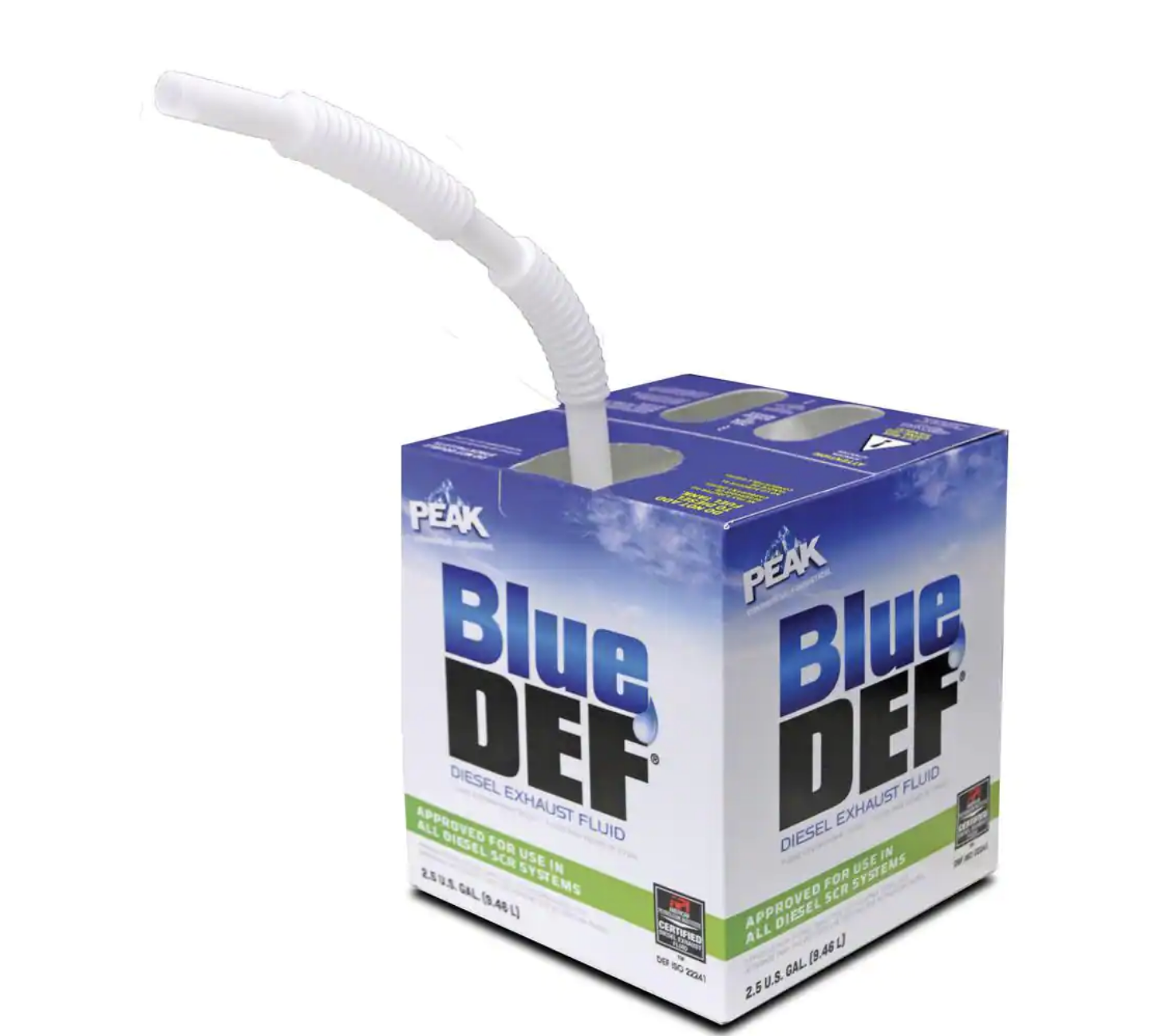 Peak Blue DEF Diesel Exhaust Fluid, 2.5 Gallon