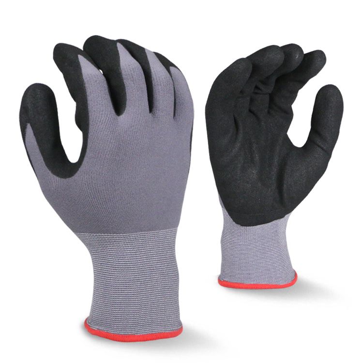 Nitrile Grip Gloves